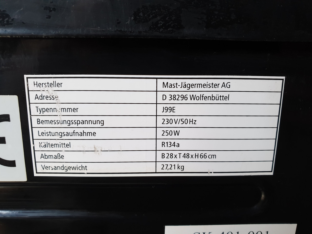 Jagermeister Tap Machine J99E