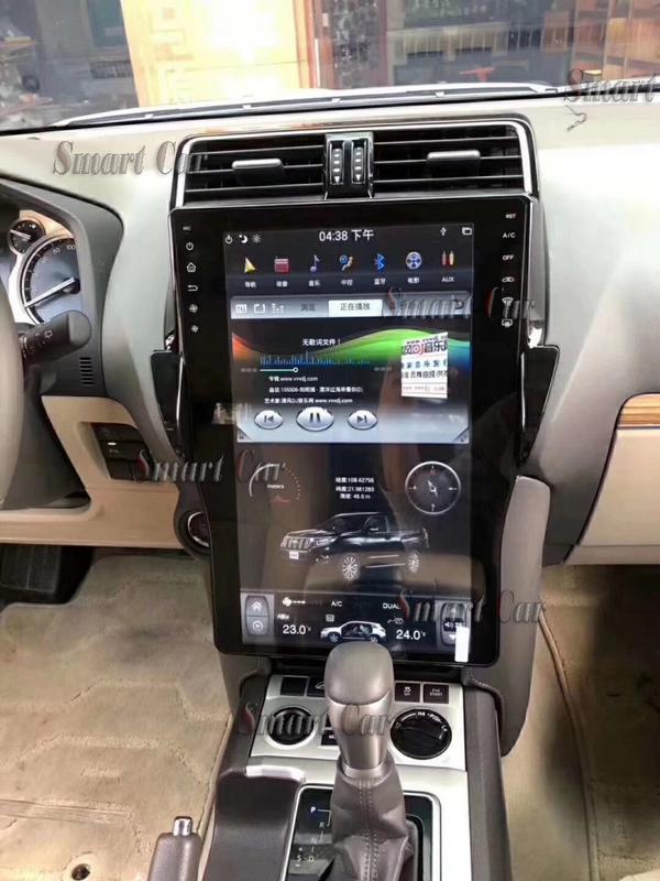 Штатна Магнітола Головний Пристрій Tesla Style Toyota Prado 15