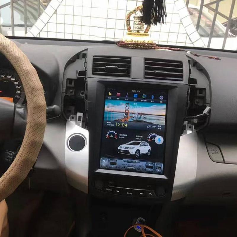 Штатна Магнітола Головний Пристрій Tesla Style Toyota Rav 4