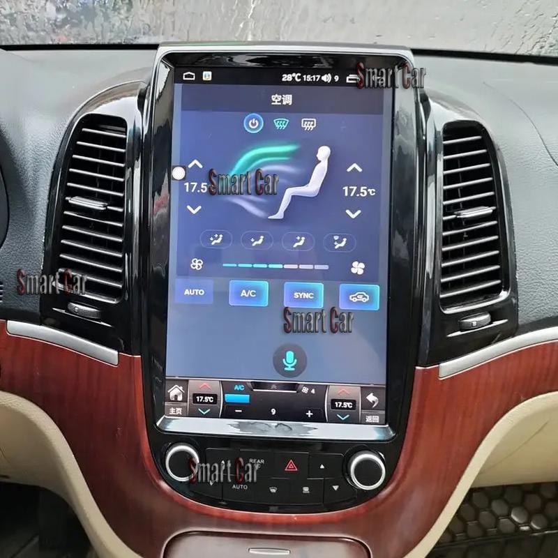 Головний Пристрій Магнітола Tesla Style Hyundai Santa Fe