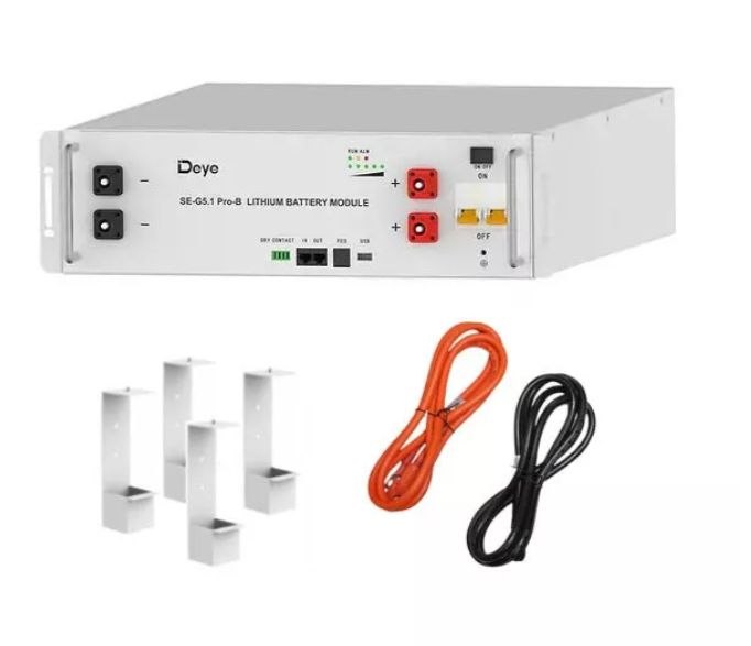 Акумуляторна батарея Deye SE-G5.1Pro-B (LiFePO4 51,2V 100Ah)