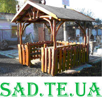 Альтанка натуральна (без садових меблів)