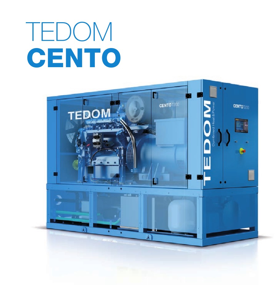 TEDOM CENTO когенераційна установка 80–200 kW