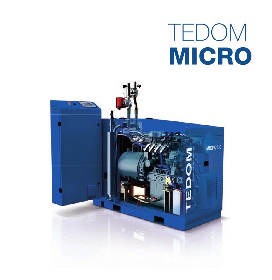 TEDOM MICRO когенераційна установка 20–50 kW